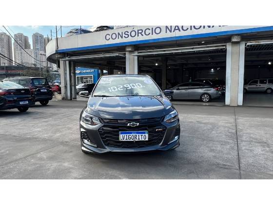 CHEVROLET ONIX 1.0 TURBO FLEX RS AUTOMÁTICO CHEVROLET ONIX 1.0 TURBO FLEX RS AUTOMÁTICO